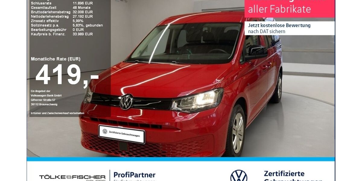 VW Caddy Maxi 9.460 km 28.999 &euro; Krefeld 47805