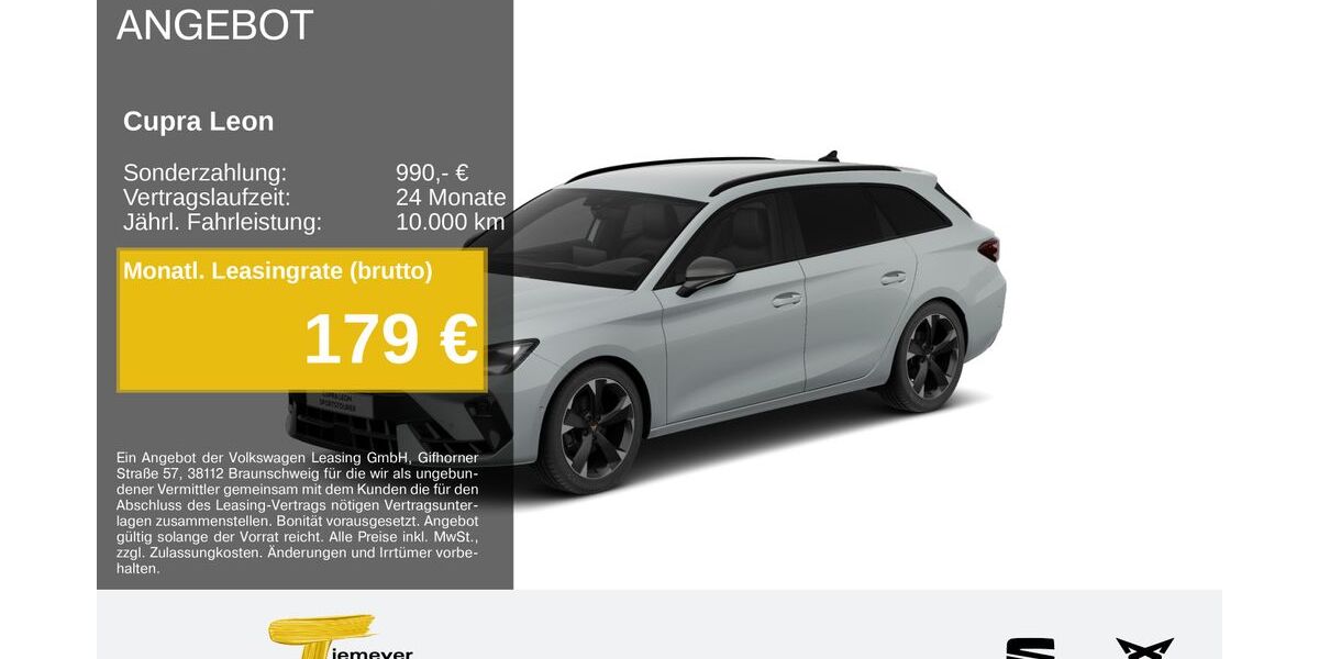 Cupra Leon 18.500 km 30.490 &euro; Duisburg 47059