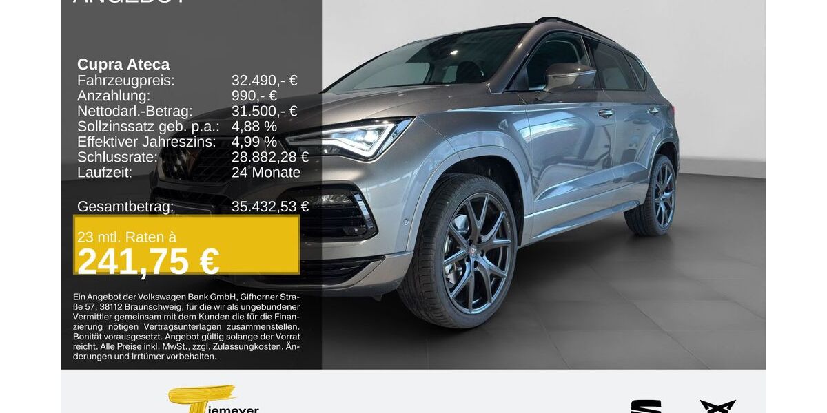 Cupra Ateca 1.500 km 31.980 &euro; Duisburg 47059