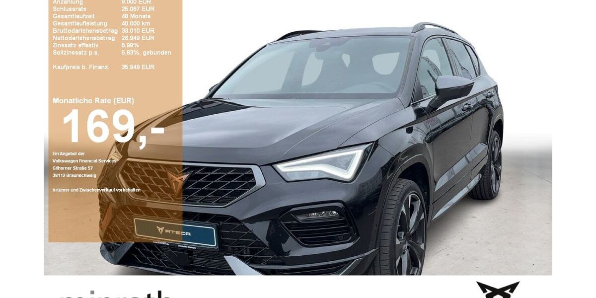 Cupra Ateca 3.750 km 34.820 &euro; Moers-Hülsdonk 47441